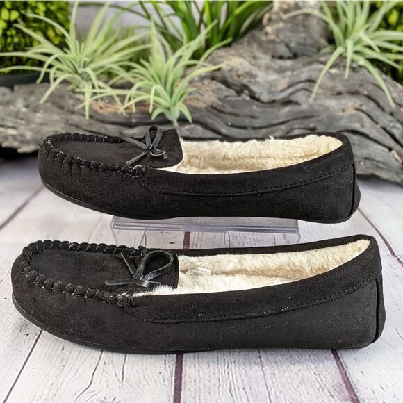 Cushionaire Sabina Moccasin Memory Foam Slippers - Picture 4 of 10